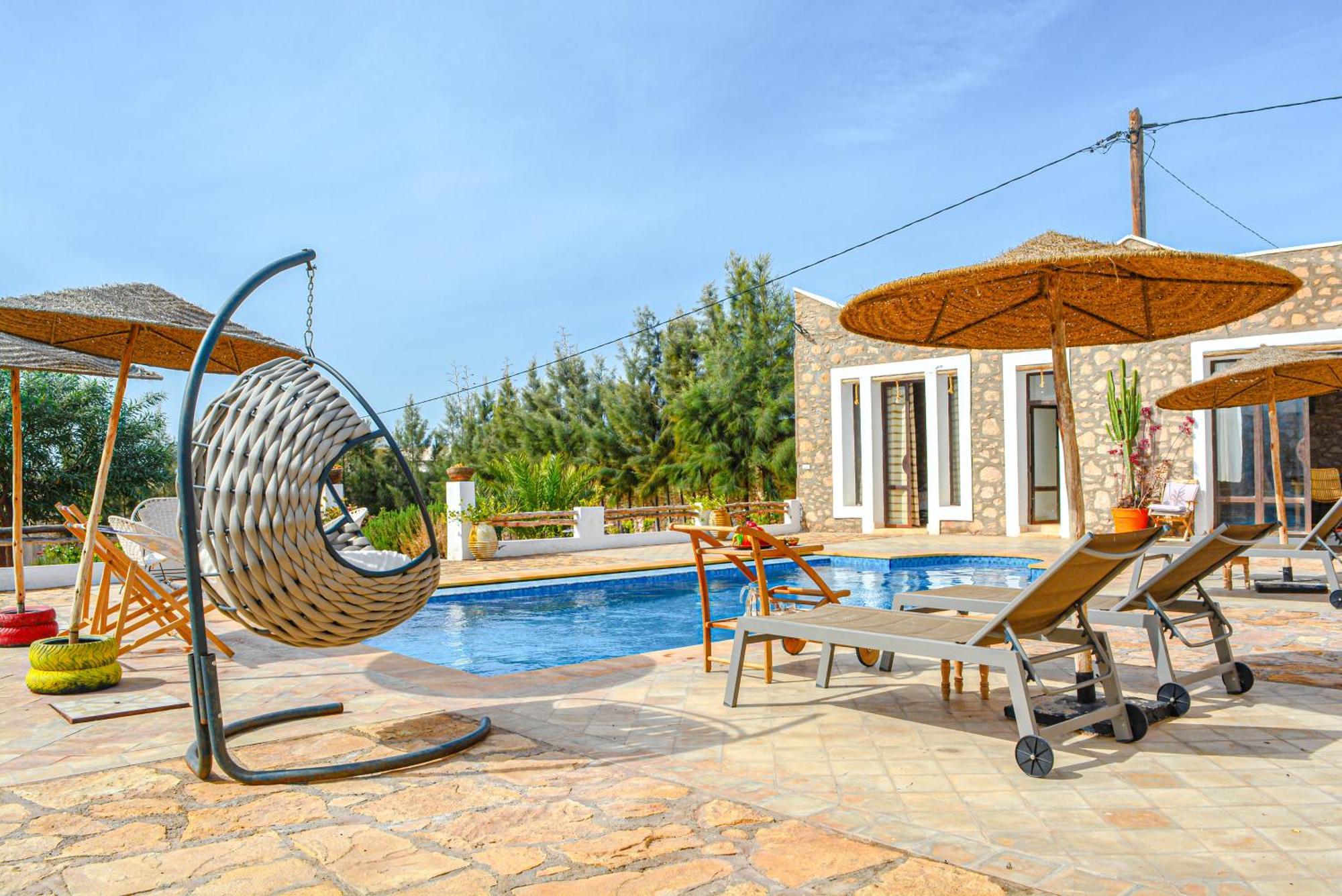 Villa Mama Vus Panoramique Sans Vis-A-Vis エッサウィラ エクステリア 写真
