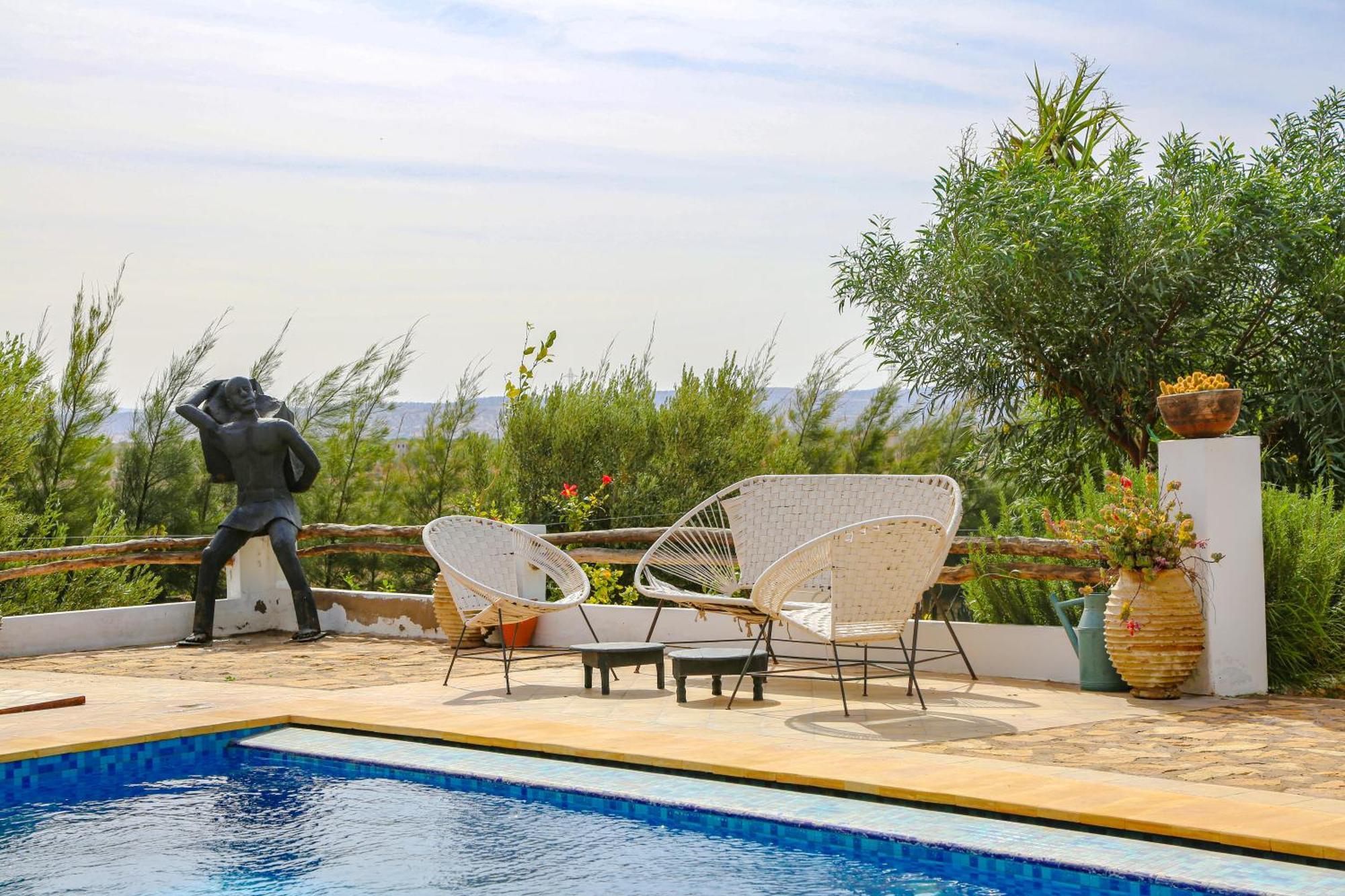 Villa Mama Vus Panoramique Sans Vis-A-Vis エッサウィラ エクステリア 写真